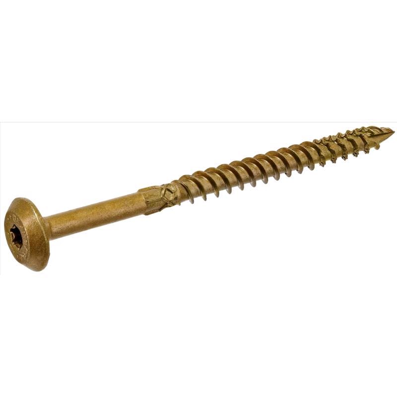 PowerPro 48949 5/16 in. X 5 in. L Star Carbon Steel Lag Screw 36 pk