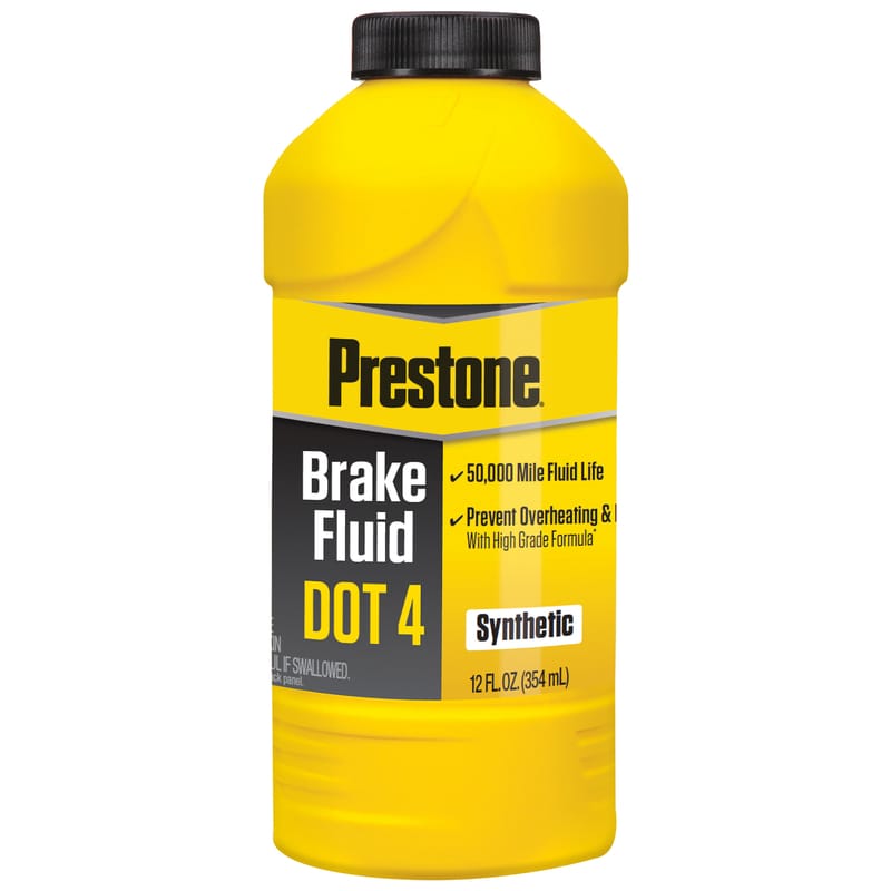 Prestone AS800Y DOT 4 Brake Fluid 12 oz