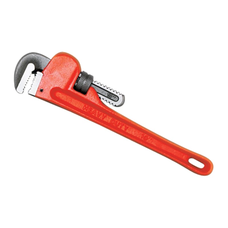 Performance Tool W1133-10B 1-1/2 in. Pipe Wrench 10 in. L Orange 1 pc