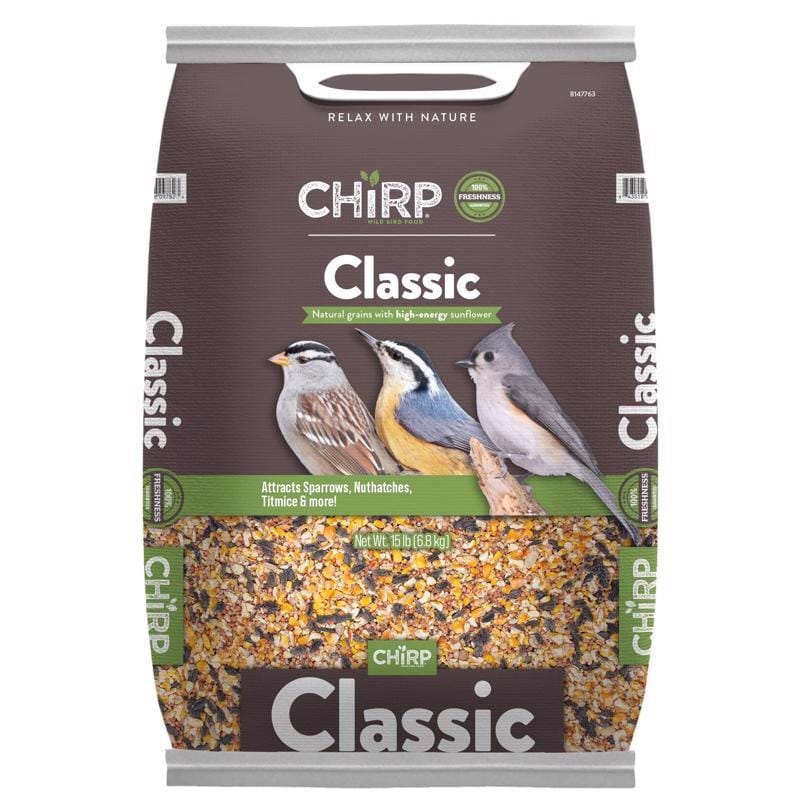 Chirp 17380 Classic Wild Bird Food 15 lb