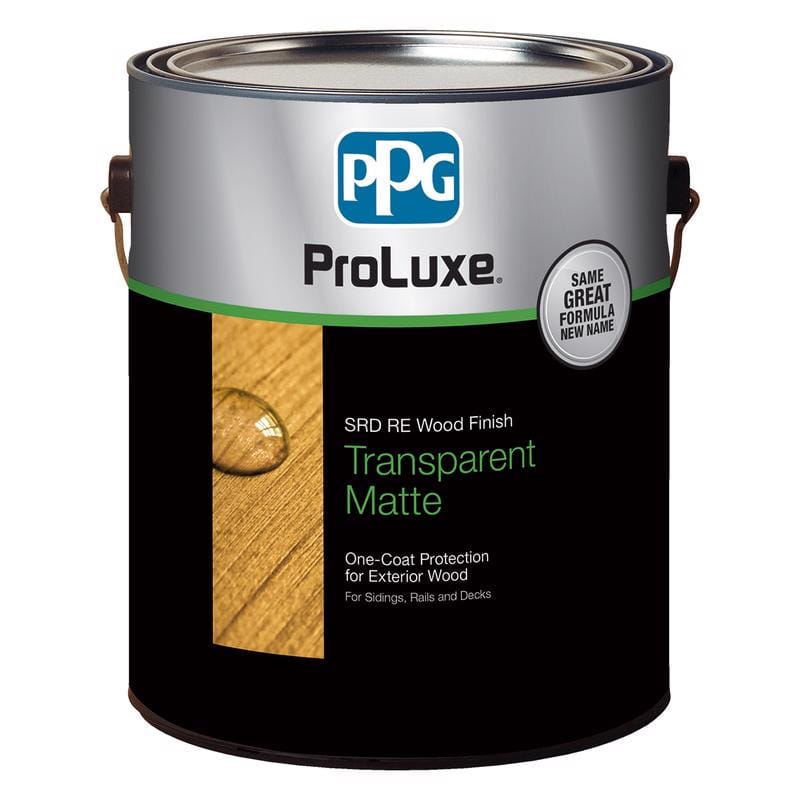 ProLuxe SIK250-078.01 SRD RE Transparent Matte Natural Oil-Based Alkyd All-in-One Stain and Finish 1 gal