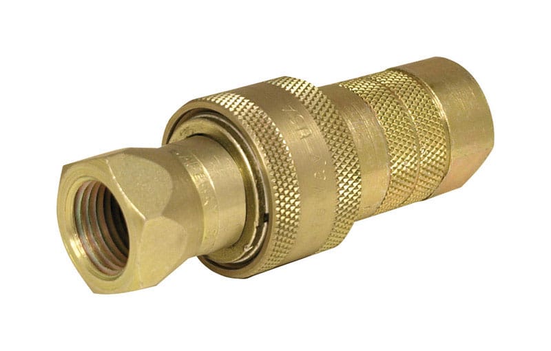 Apache 39040920 Steel 1/2 in. D X 1/2 in. D Hydraulic Coupler 1 pk