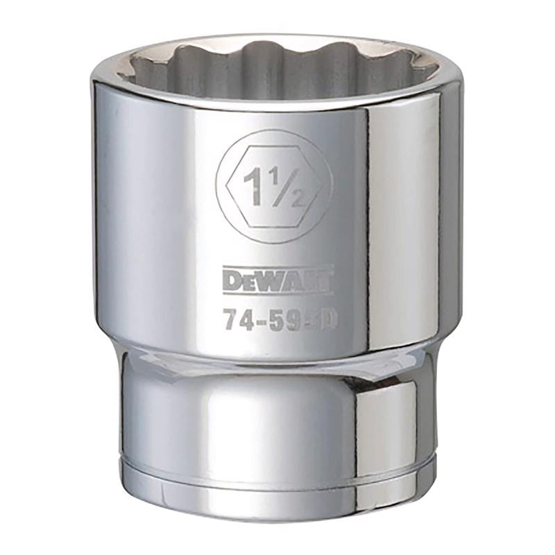 Dewalt DWMT74595OSP 1-1/2 in. X 3/4 in. drive SAE 12 Point Socket 1 pc