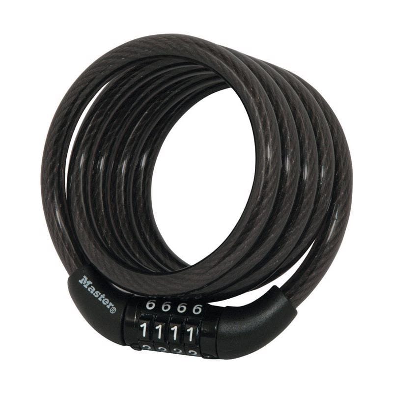 Master Lock 8143D Lock/Cable Combo 4'X5/16