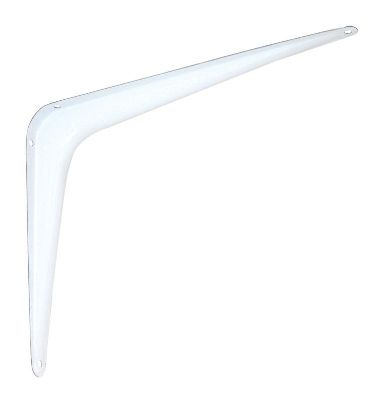 National Hardware N218-925 White Steel Shelf Bracket 10 in. L 100 lb