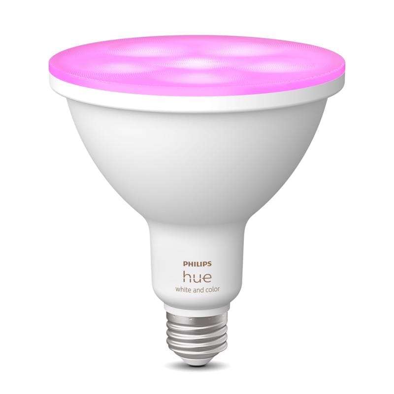 Philips 577262 Hue PAR 38 E26 (Medium) Smart-Enabled LED Bulb Color Changing 100 Watt Equivalence 1 pk