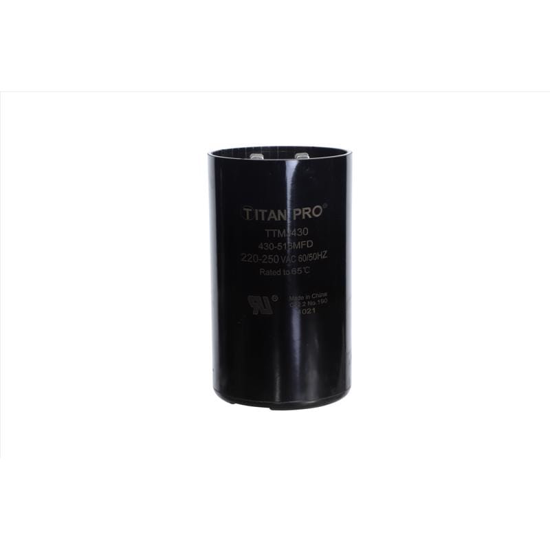 Titan Pro TTMJ430 430-516 MFD 250 V Round Start Capacitor