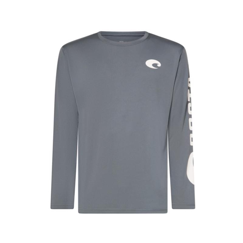 Costa FQA400035-27PXL XL Long Sleeve Men's Crew Neck Shark Technical Crew Tee Shirt
