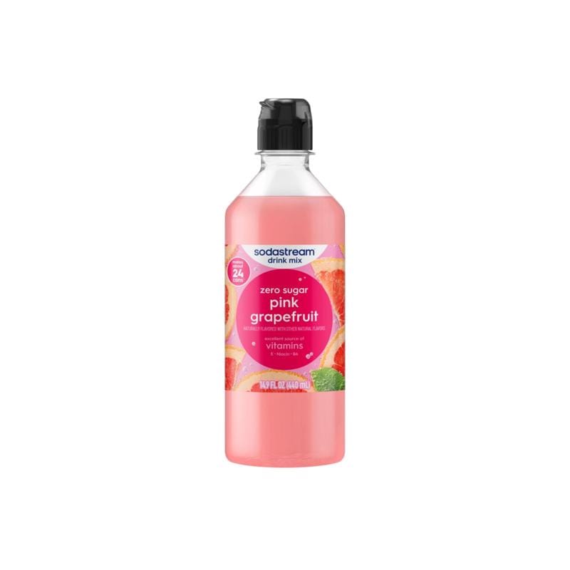 Sodastream 1025656010 Waters Zeros Pink Grapefruit Soda Mix 14.8 oz 1 pk