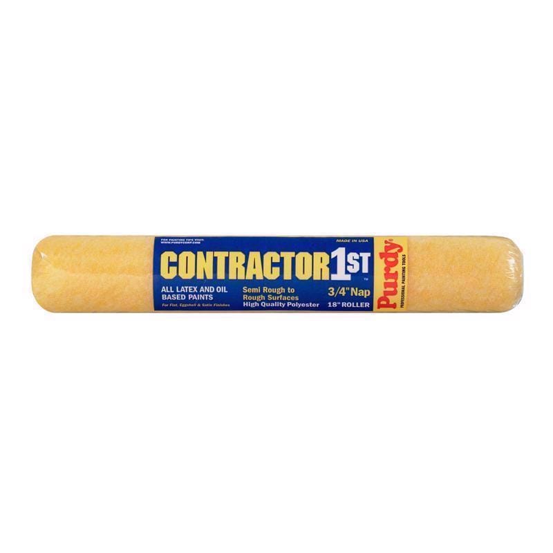 Purdy 144688184 Contractor 1st Polyester 18 in. W X 3/4 in. Paint Roller Cover 1 pk