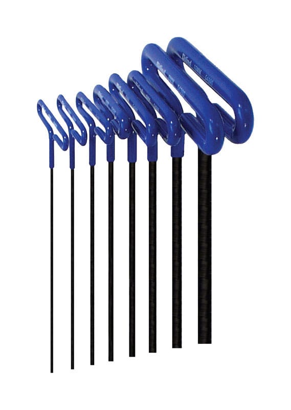 Eklind 56168 2-10 mm Metric T-Handle Hex Key Set 8 pc