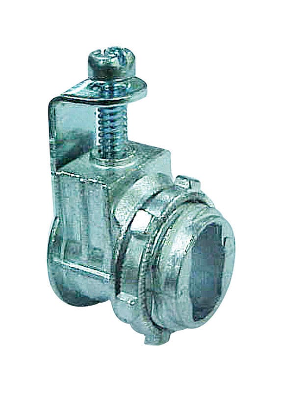 Sigma Engineered Solutions 44503 ProConnex 3/8 in. D Die-Cast Zinc Saddle Connector For FMC 5 pk