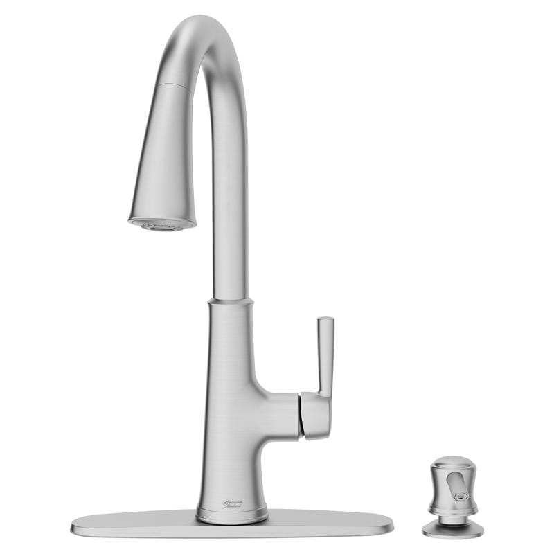 American Standard 9319300.075 Maven One Handle Stainless Steel Pull-Down Kitchen Faucet