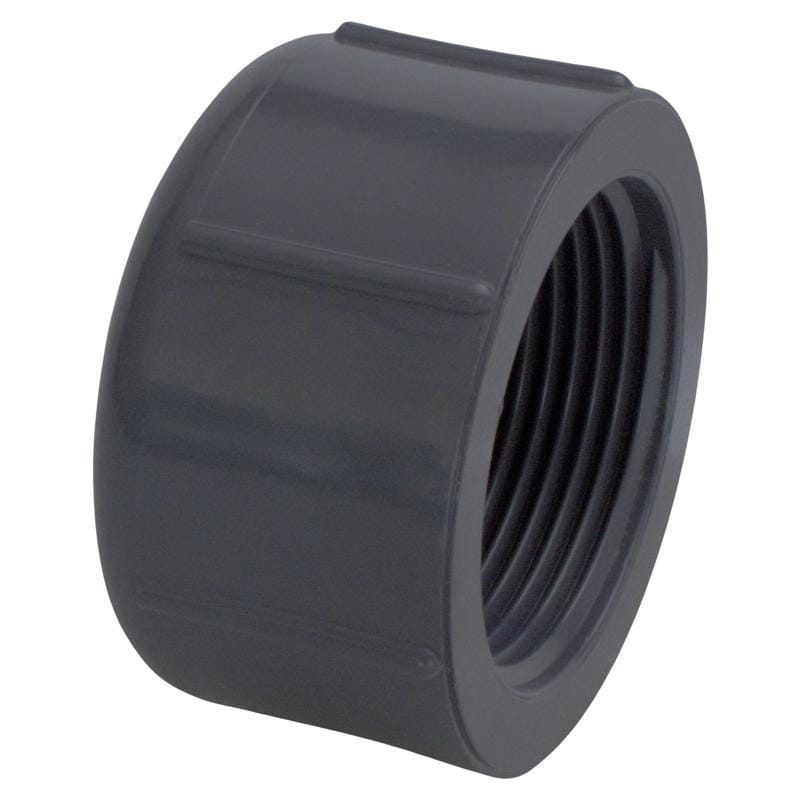 Charlotte Pipe PVC081171400 Schedule 80 1 in. FPT X 1 in. D MPT PVC Cap