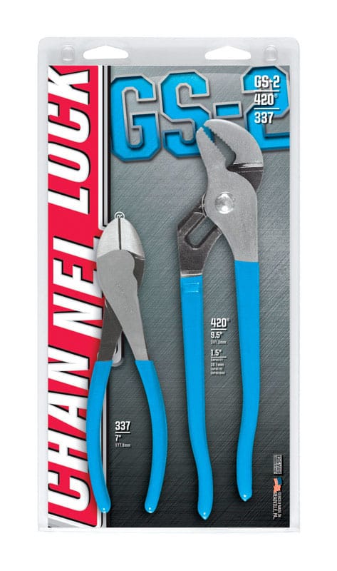 Channellock GS-2 2 pc Steel Pliers Set