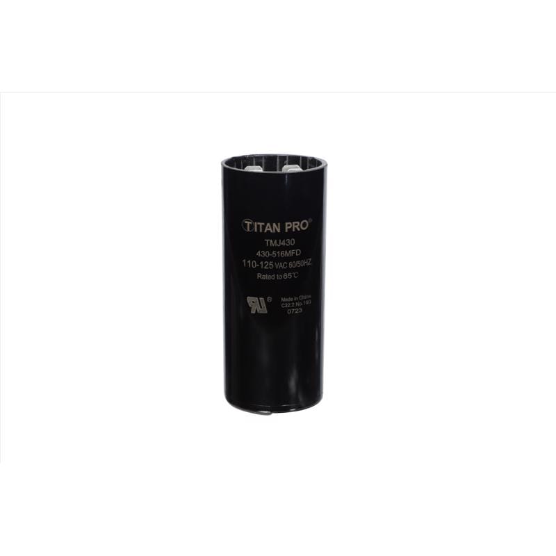 Titan Pro TMJ430 430-516 MFD 125 V Round Start Capacitor