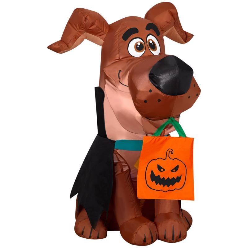 Warner Bros. 551046 4 ft. Prelit Scoob Puppy Vampire Inflatable