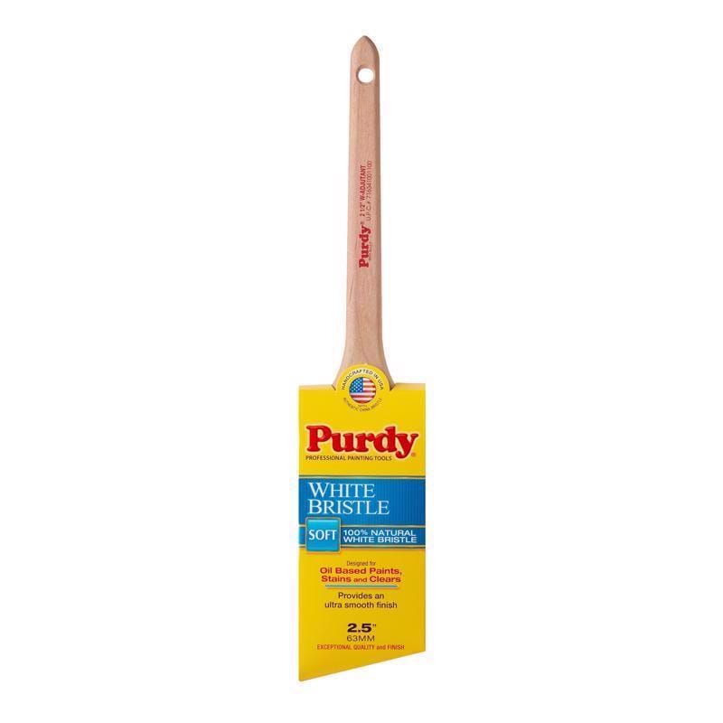 Purdy 145024425 White Bristle Adjutant 2-1/2 in. Soft Angle Trim Paint Brush