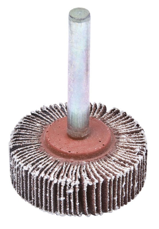 Forney 60188 1-1/2 in. D X 1/4 in. Aluminum Oxide Flap Wheel 80 Grit 1 pc