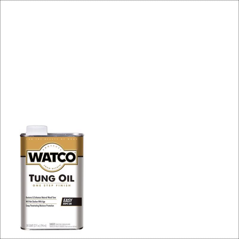 Watco 266634 Clear Oil-Based Alkyd-Oil Tung Oil 1 qt