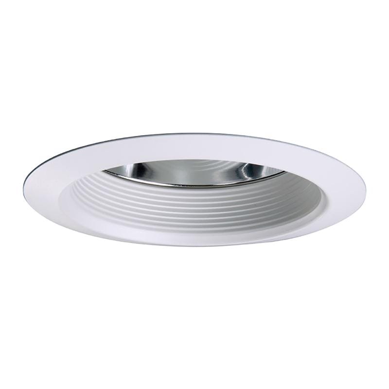 Halo 30WATH Matte White 6 in. W Metal Incandescent Recessed Air Tite Trim
