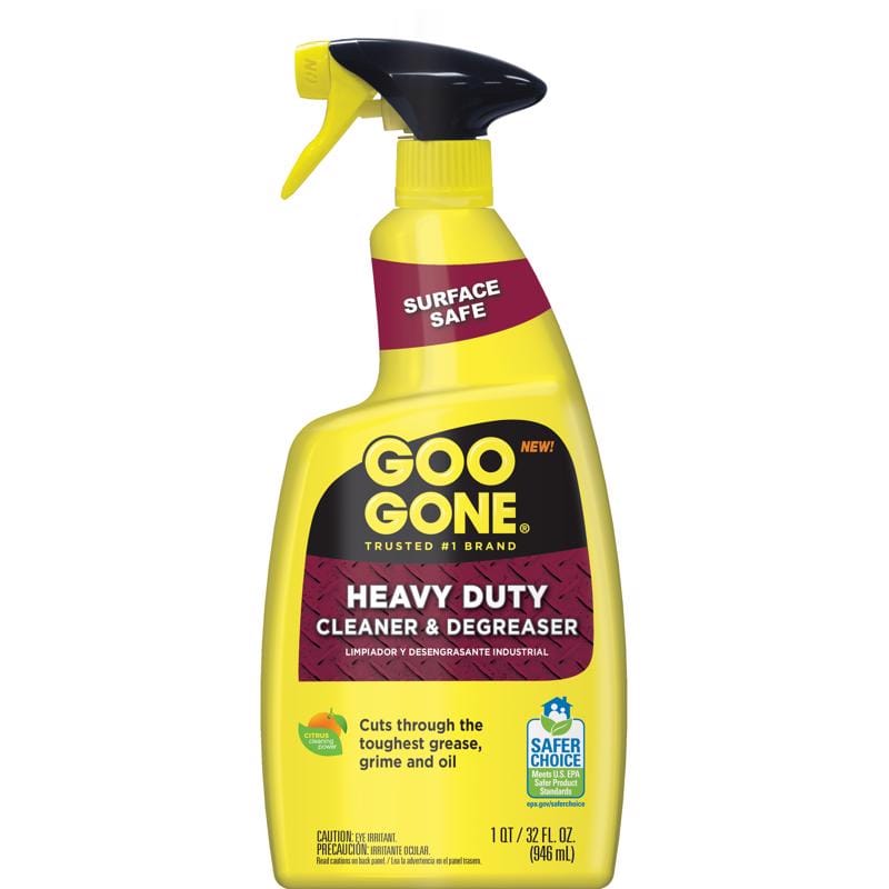 Goo Gone 2237 Citrus Scent Heavy Duty Degreaser 32 oz Liquid