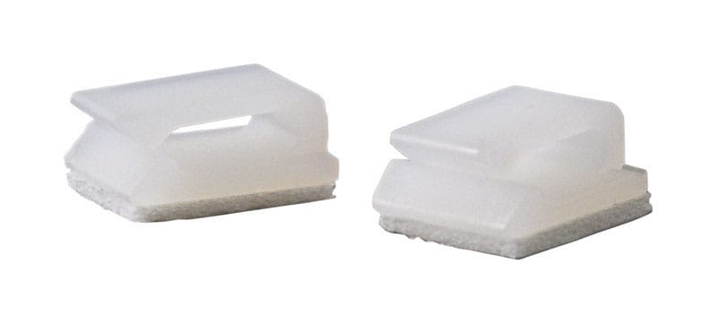 Gardner Bender GWC-1510 White Plastic Wire Clip