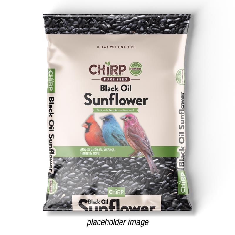 Chirp CHIRPBOS05 Black Oil Sunflower Wild Bird Food 5 lb