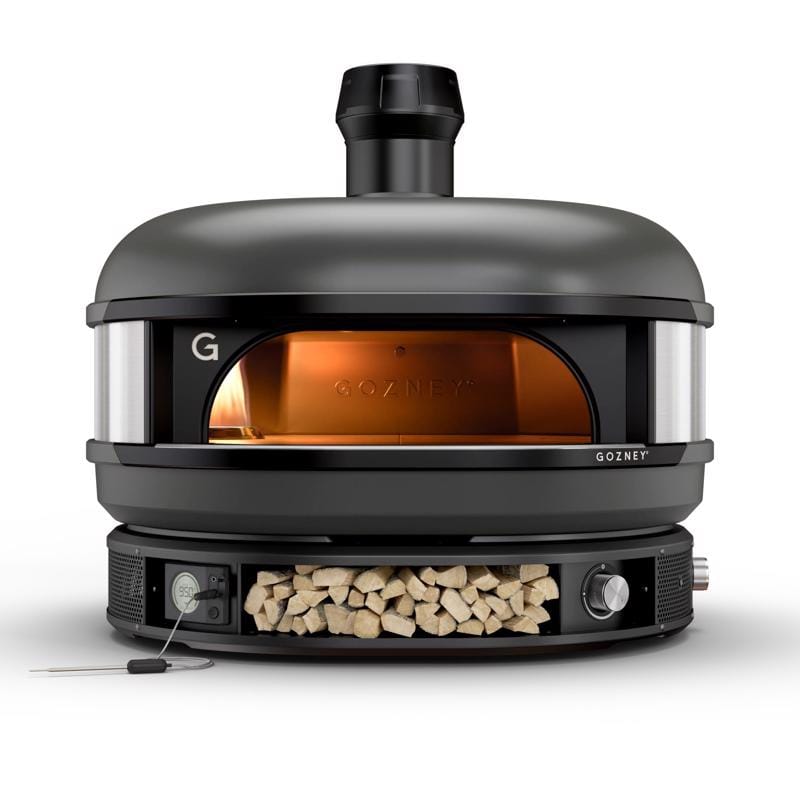 Gozney GDPOBUS1624 Dome Liquid Propane Outdoor Pizza Oven Off Black