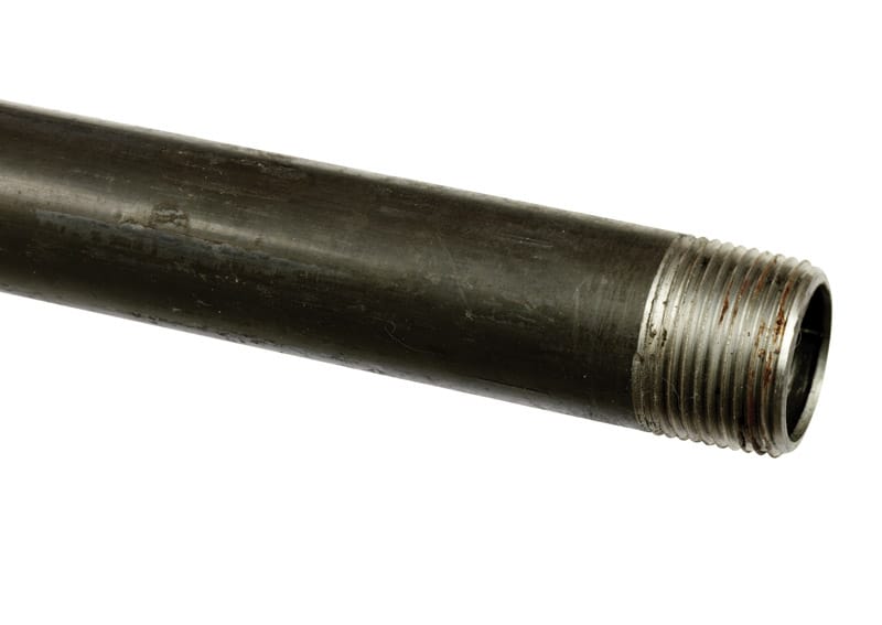 B&K 585-600HC Mueller 1 in. D X 60 in. L Black Steel Pre-Cut Pipe