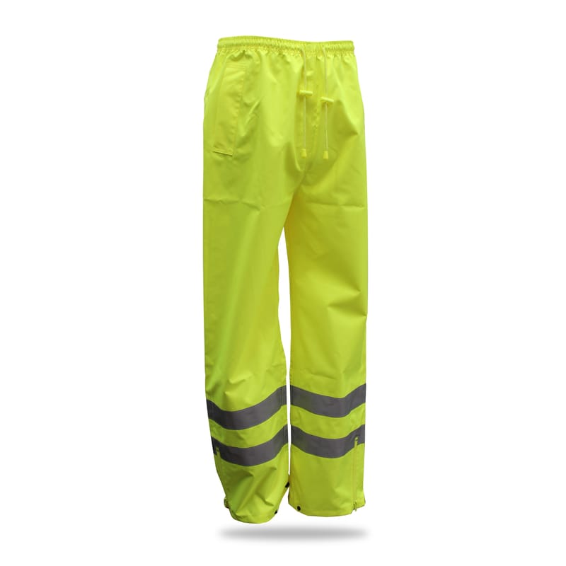 Boss 3NR3000X Yellow Polyester Rain Pants XL