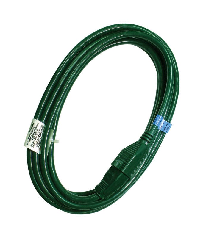 Projex OU-SJT163-10GRP Indoor or Outdoor 15 ft. L Green Extension Cord 16/3 SJTW