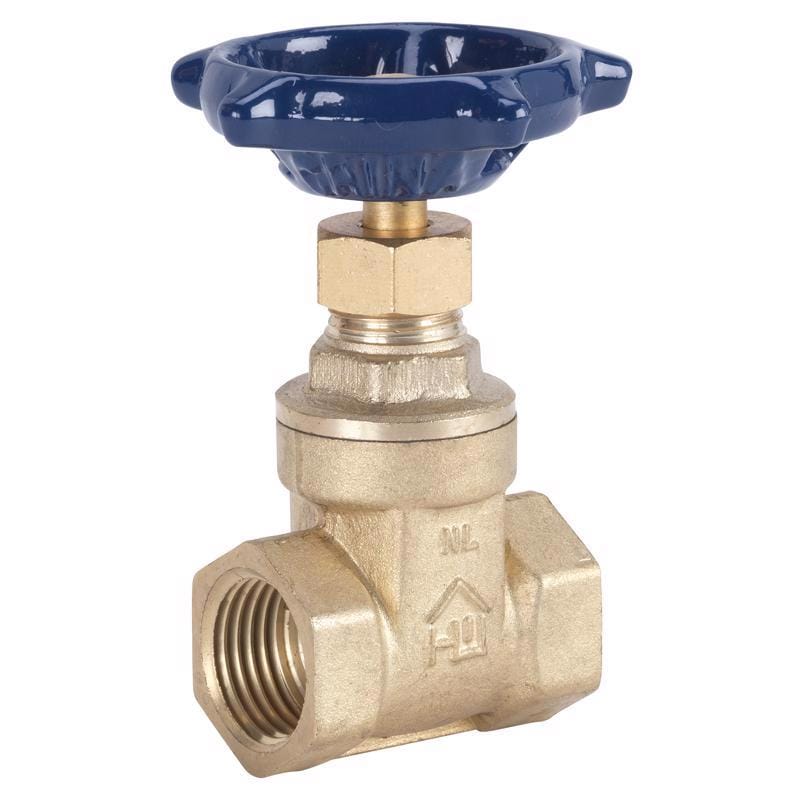 Homewerks 170-2-1 1 in. FIP Brass Gate Valve