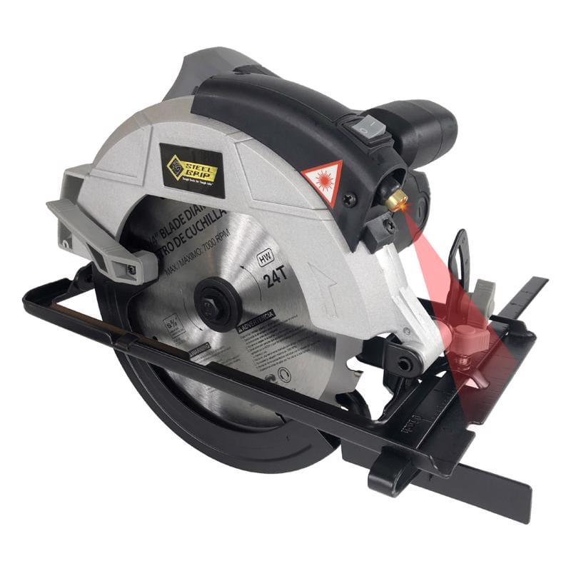 Steel Grip 76326L 12 amps 7-1/4 in. Corded Brushed Circular Saw