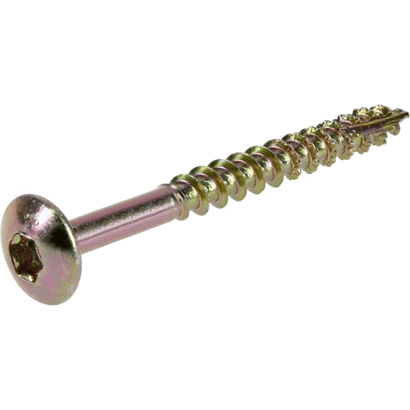 Hillman 48647V4 Power Pro No. 8 X 1-3/4 in. L Star Coarse Cabinet Screws