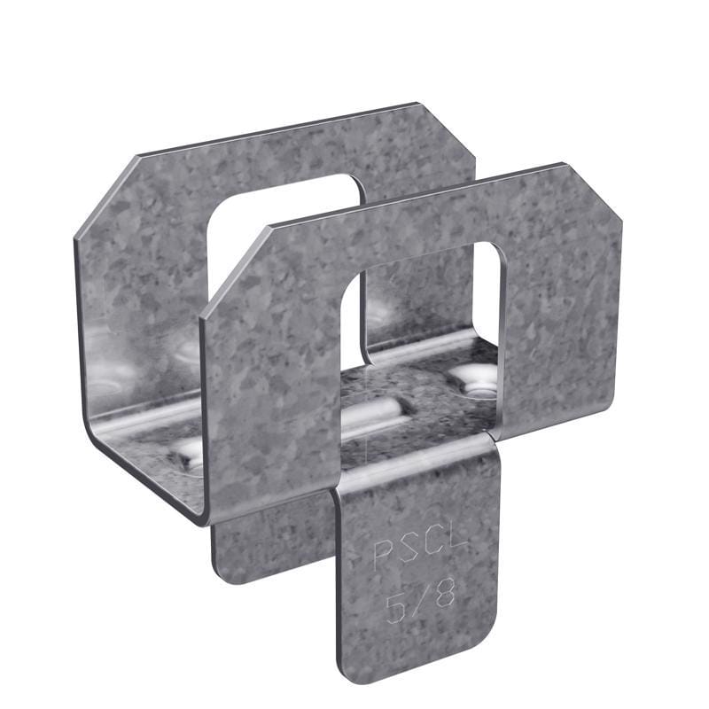 Simpson Strong-Tie PSCL 5/8 Galvanized Silver Steel Panel Sheathing Clip For 5/8 1 pk