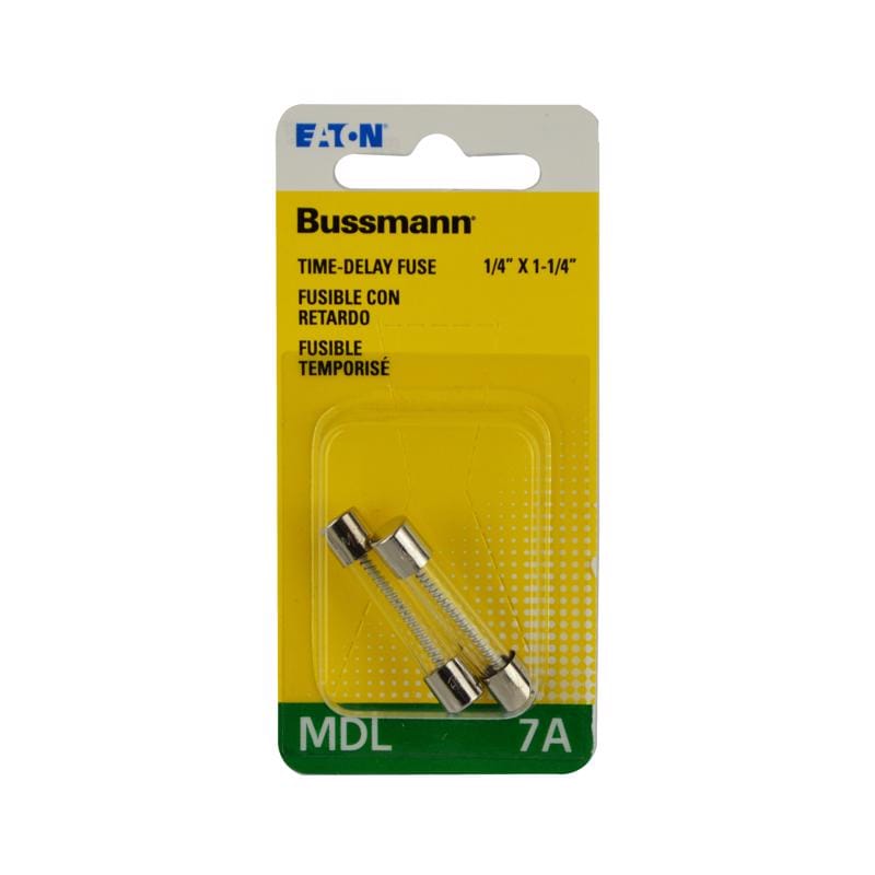 Bussmann BP/MDL-7 7 amps Time Delay Fuse 2 pk