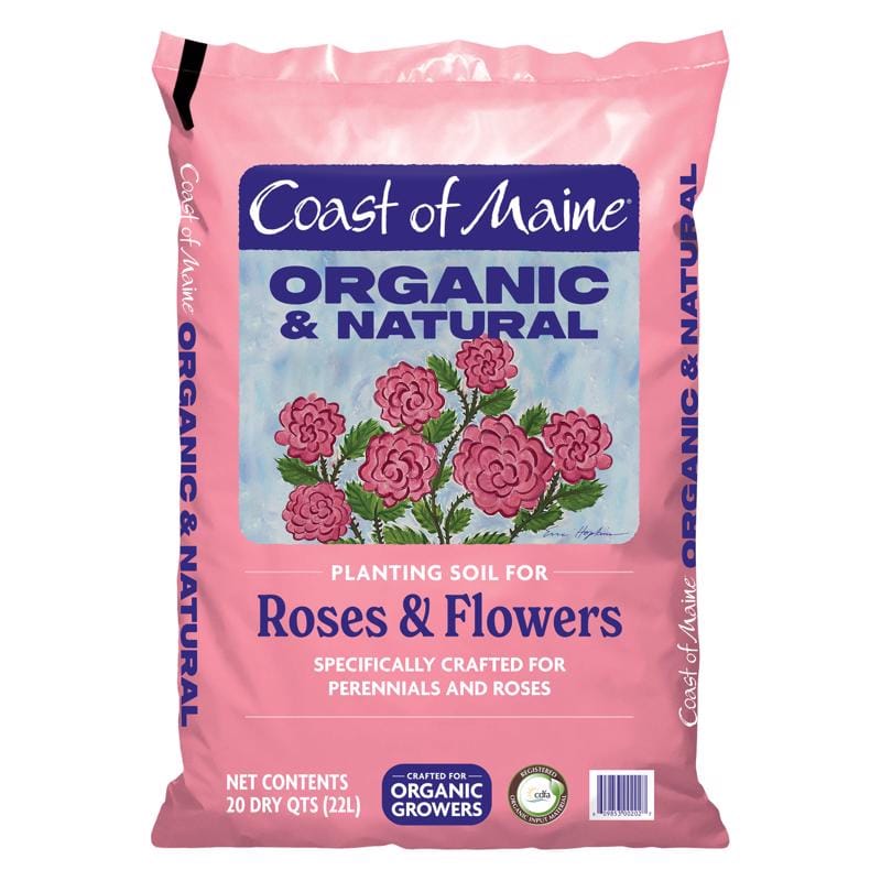 Coast of Maine RF3500 Organic Flower Planting Soil 20 qt