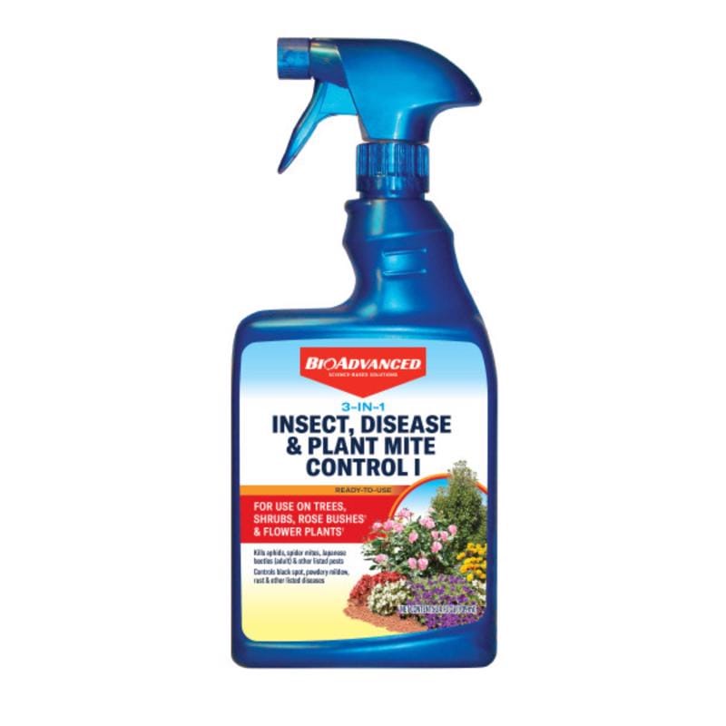 BioAdvanced 820138B Insect Disease & Mite Control Spray 24 oz