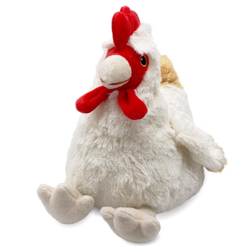 Warmies CP-CHK-1 Chicken Stuffed Animal Red/White