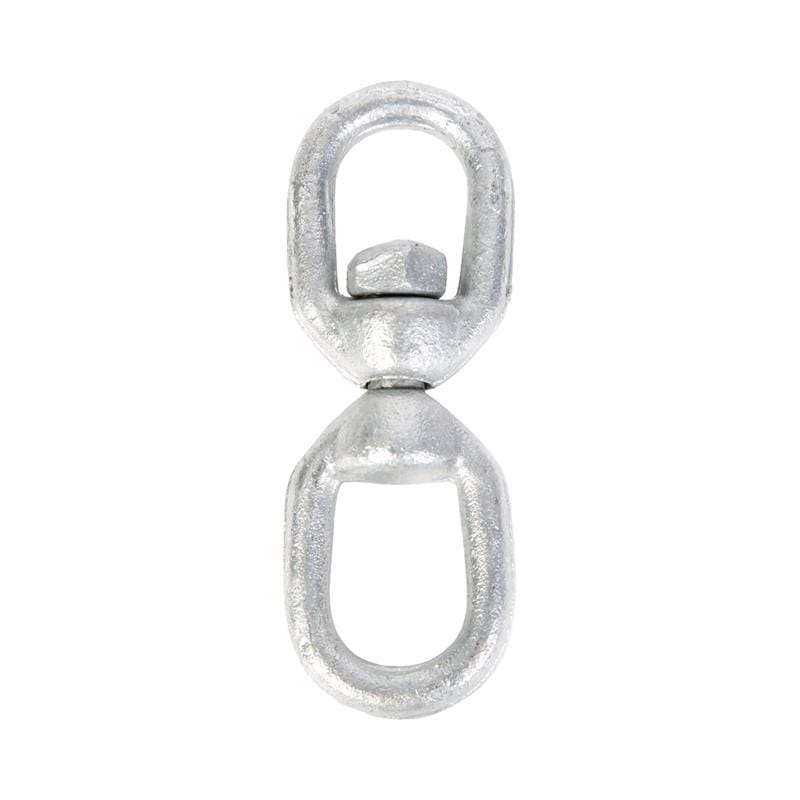 Koch Industries 083373 Hot Dipped Galvanized Forged Steel Eye and Eye Swivel 3600 lb