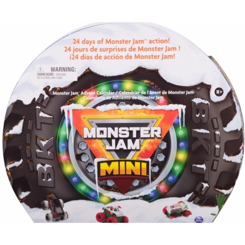 Monster Jam 6065437 Mini Truck Advent Calendar 24 pc