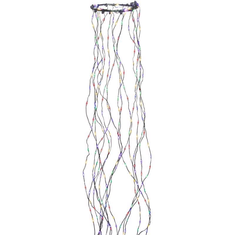 Celebrations 22-04005A Cascade LED Micro Multicolored 832 ct String Christmas Lights 8 ft.