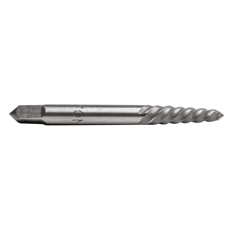 Century Drill & Tool 73404 4 in. Alloy Steel Spiral Screw Extractor 4 in. 1 pc
