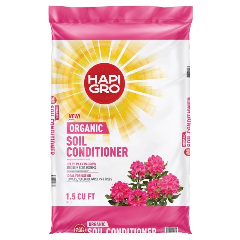 Hapi-Gro 156000194 Organic For Sandy or Clay Soils Garden/Lawn/Shrub Compost 1.5 cu ft