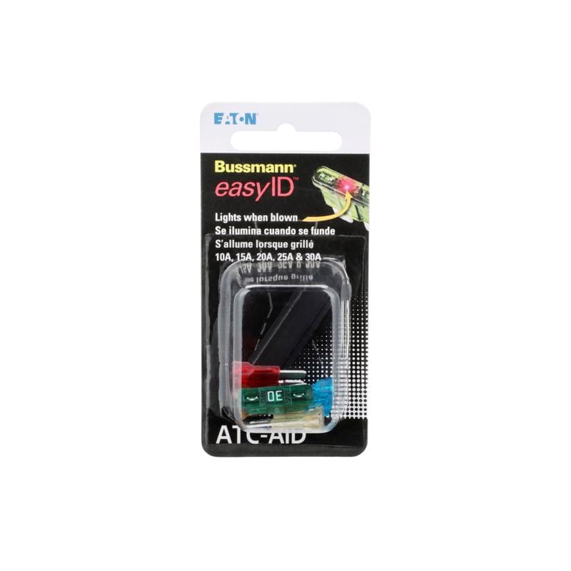 Bussmann BP/ATC-AID EasyID 30 amps ATC Assorted Blade Fuse Assortment 1 pk