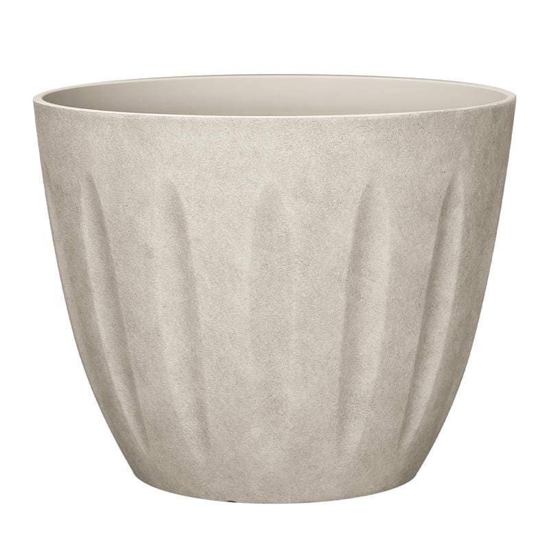 L&G PVI8012TSI 10 in. H X 12 in. W X 12 in. D X 12 in. D Polyresin Spritzer Planter Sand