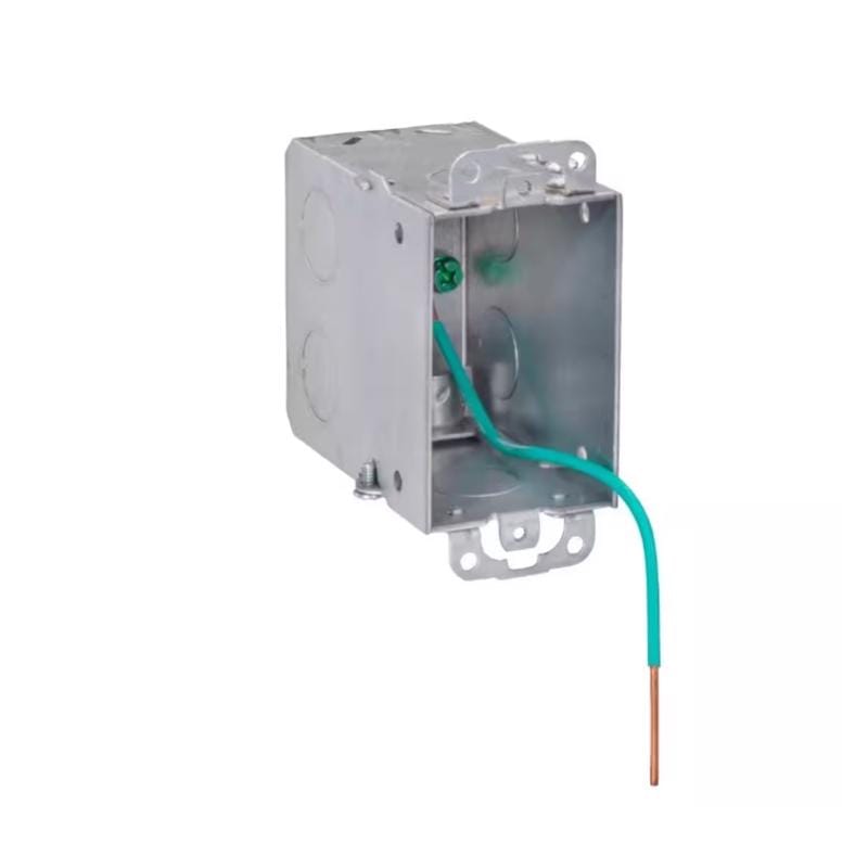 Southwire G603-R-UPC Old Work 18 cu in Rectangle Steel 1 gang Switch Box Gray