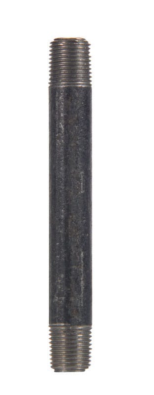 Anvil 8700138905 Beck 1/2 in. MPT in. Black Steel 7 in. L Nipple