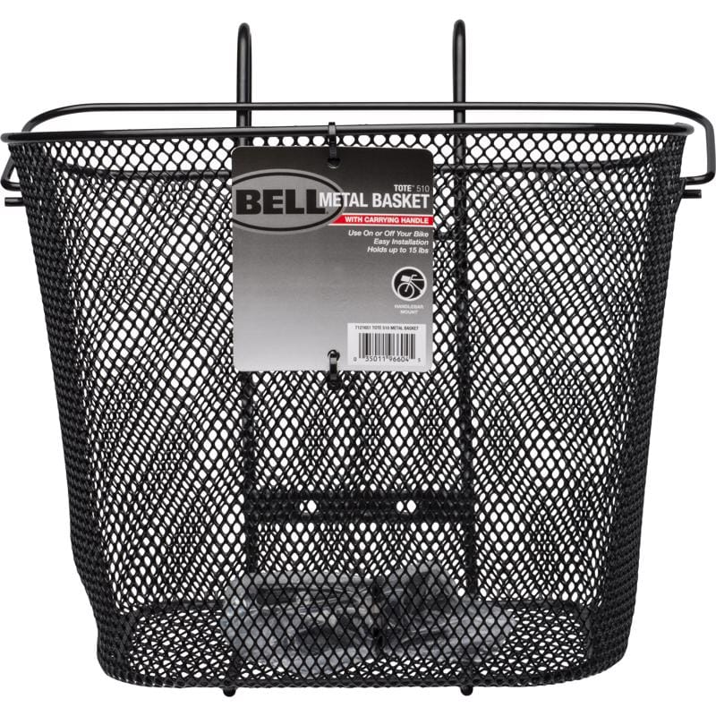 Bell Sports 7121651 Tote Wire Mesh Bike Basket Black
